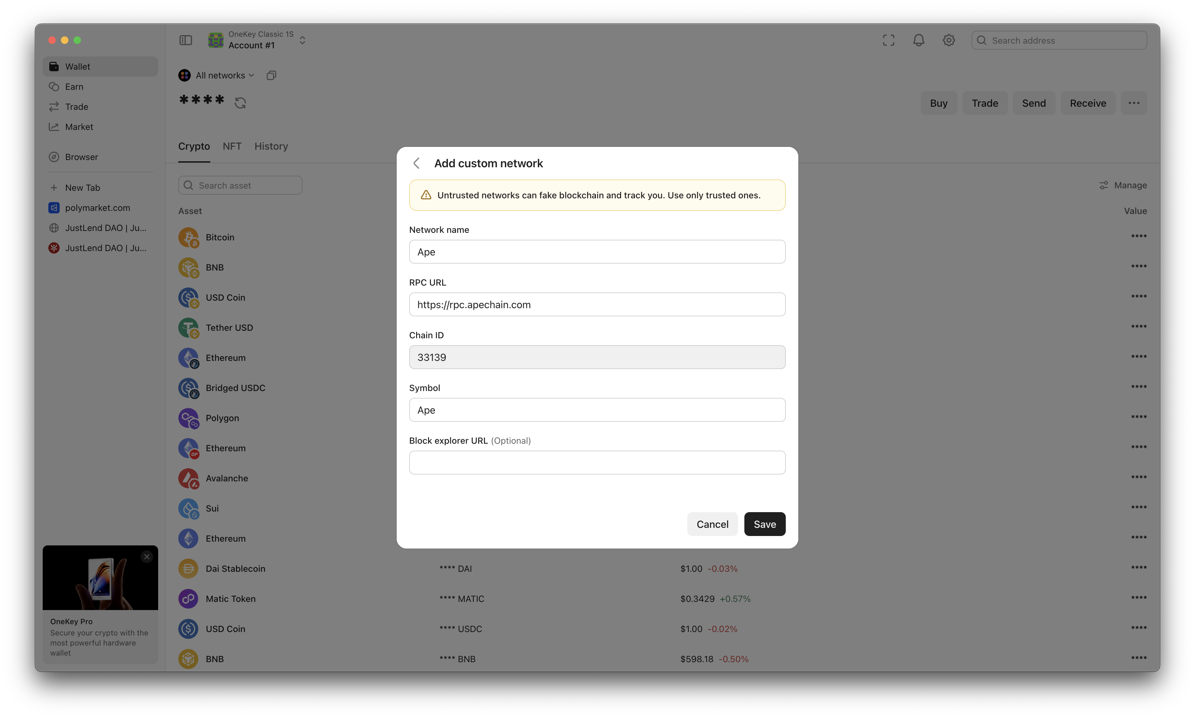 custom network - fill in Ape chain  2.png