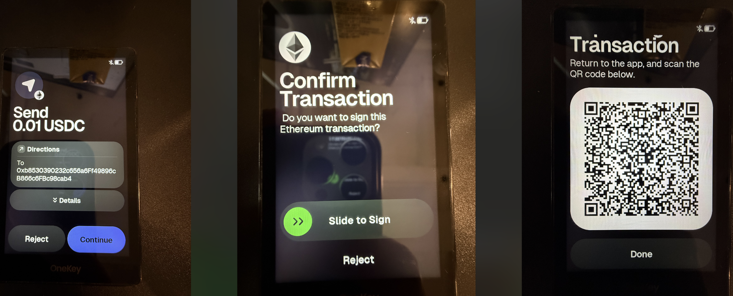 Air Gap Confirm Tx on OneKey Pro.png